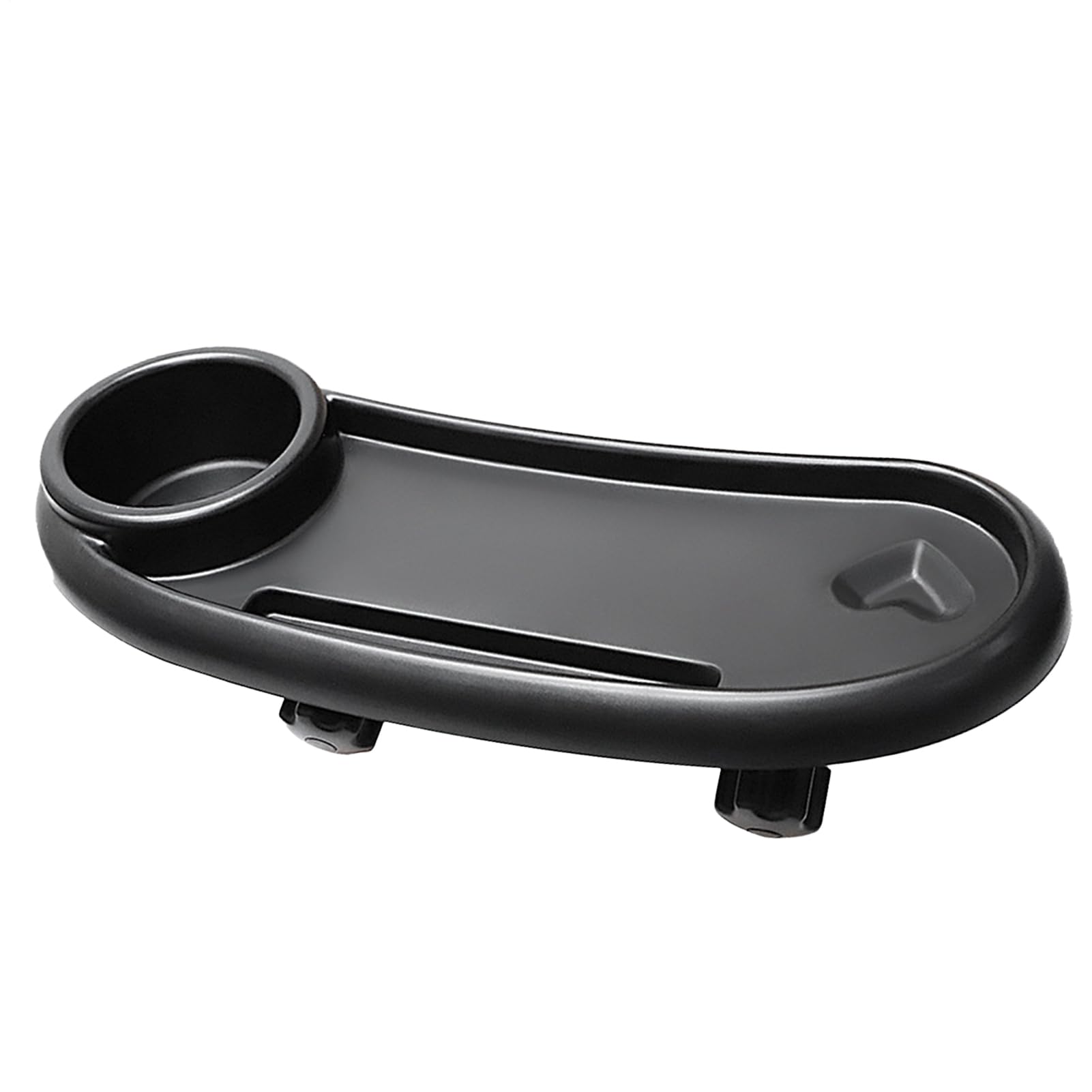 Báby Stroller Snack Tray - Universal Stroller Food Tray With Cup Holder, Detachable Multi-Functional Pram Accessories | For Báby Prams & Pushchairs | Adjustable Buckle For Flat & Round Armrests