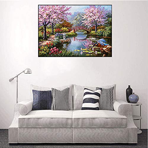 Conjuntos de pinturas de diamante Decdeal DIY com diferentes formas de desenho de diamante, ponto cr