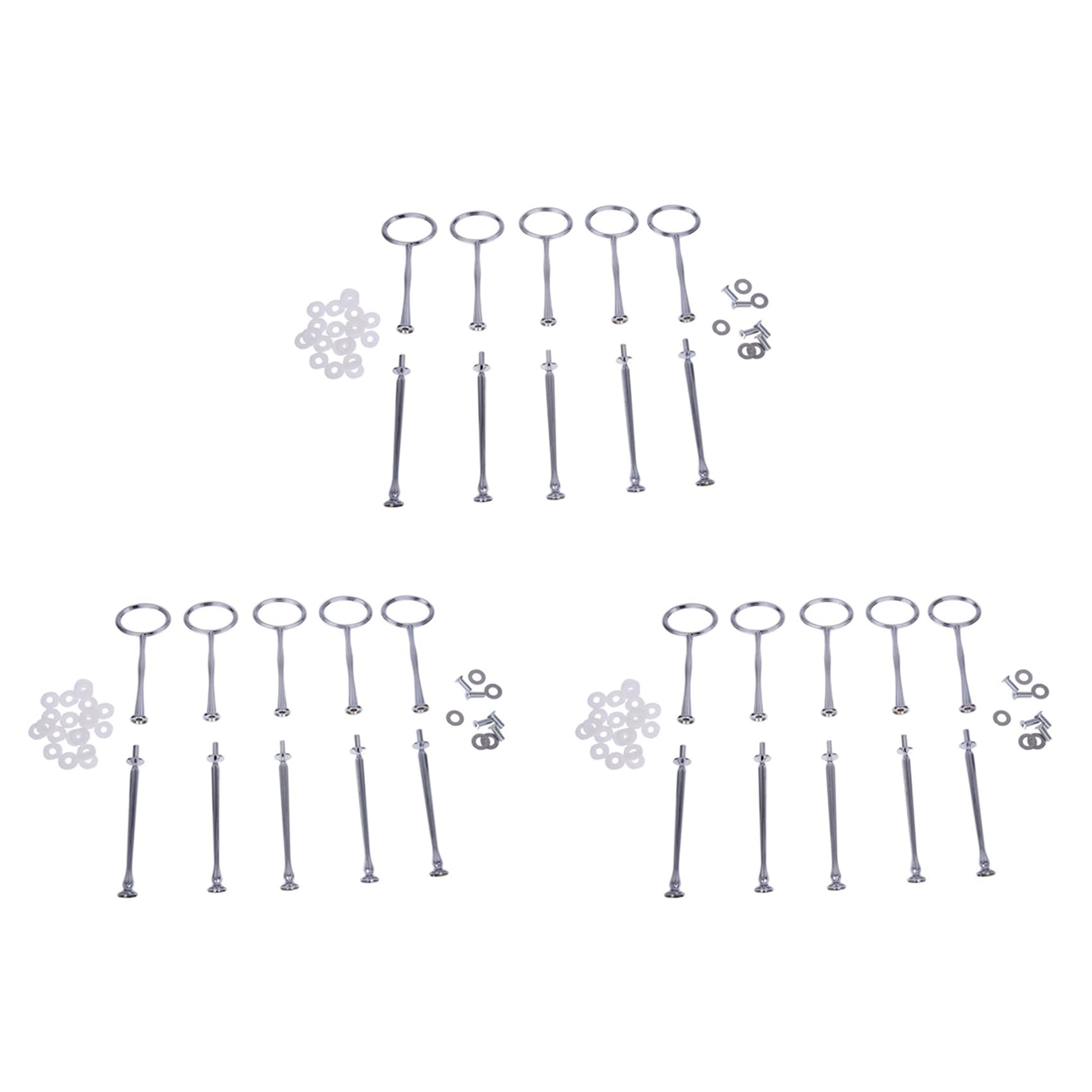 Kit tige de support à gâteau pour buffet de mariage et anniversaires