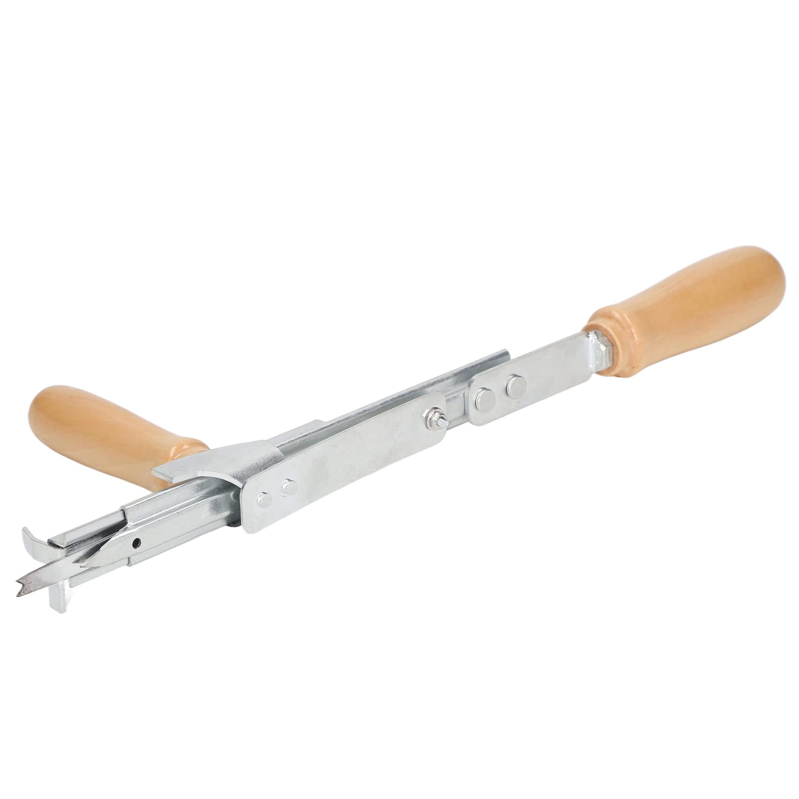 Generic Strumento per Tappeti Artistici a velocità Manuale per Macchina per Trapuntatura per Amanti del Fai da Te Manico in Legno di Faggio in Acciaio Inossidabile per Decorazioni per la Casa