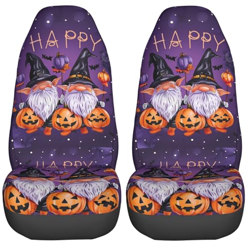 Housses de siège auto gnome pour voyager en famille pendant Halloween