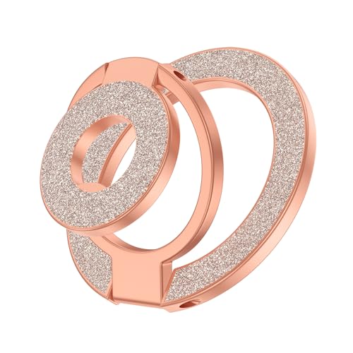 Anillo magnético para teléfono anticaídas con soporte ajustable para iPhone y Galaxy