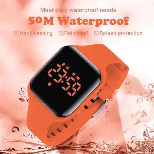 Image of BEN NEVIS Kids Watch, Digital Watch for Boys Girls, Sport Watch with Fitness Tracker, Alarm Clock, Stopwatch, No App and Waterproof, Watch for Kids Ages 5-12