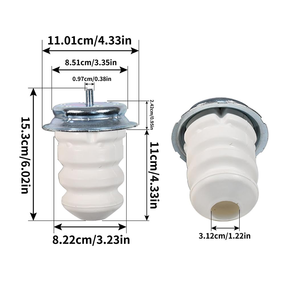 Fermo automatico Paracolpi in gomma Molla a balestra Blocco viaggio Asse posteriore Blocco Compatibile con Jumper Ducato 250 Boxer 1351266080 516688