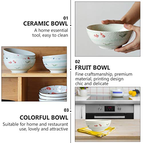 Tigela de cerâmica japonesa Yarnow para servir macarrão, 680 ml