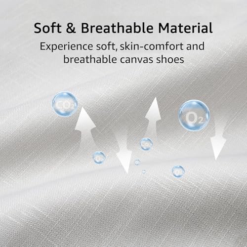 STQ Women's Boat Shoes with Orthopedic Insole Slip On Business Casual Shoe for Plantar Fasciitis Lightweight Canvas Loafer2