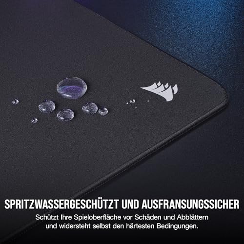 Corsair MM500 v2 Erweitertes Hybrid-Stoff-Mauspad – 93cm x 30cm – Schwarz – Ansicht 4