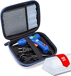 Hot Glue Gun with 40 Sticks, Mini Glue Guns and Sticks Set with Carrying Case, Hot Melt Glue Gun for School Crafts DIY Arts, Quick Home Repairs and Festival Decorations