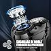 Imagen de Brightup Maquinilla de Afeitar Hombre con Cabezal Flotante 4D