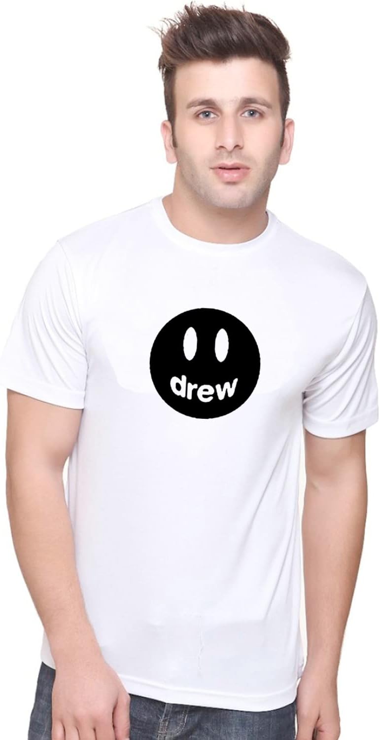 F GALLERYPrinted Round Neck Men's T Shirt| T Shirts for Men Half