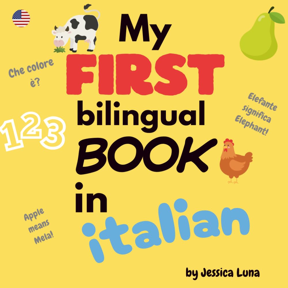 My First Bilingual Book In Italian