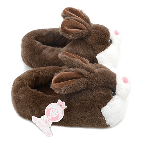 Image of Millffy Bunny Slippers for Women Warm Funny Slippers House Shoes Rabbit Plush Slippers