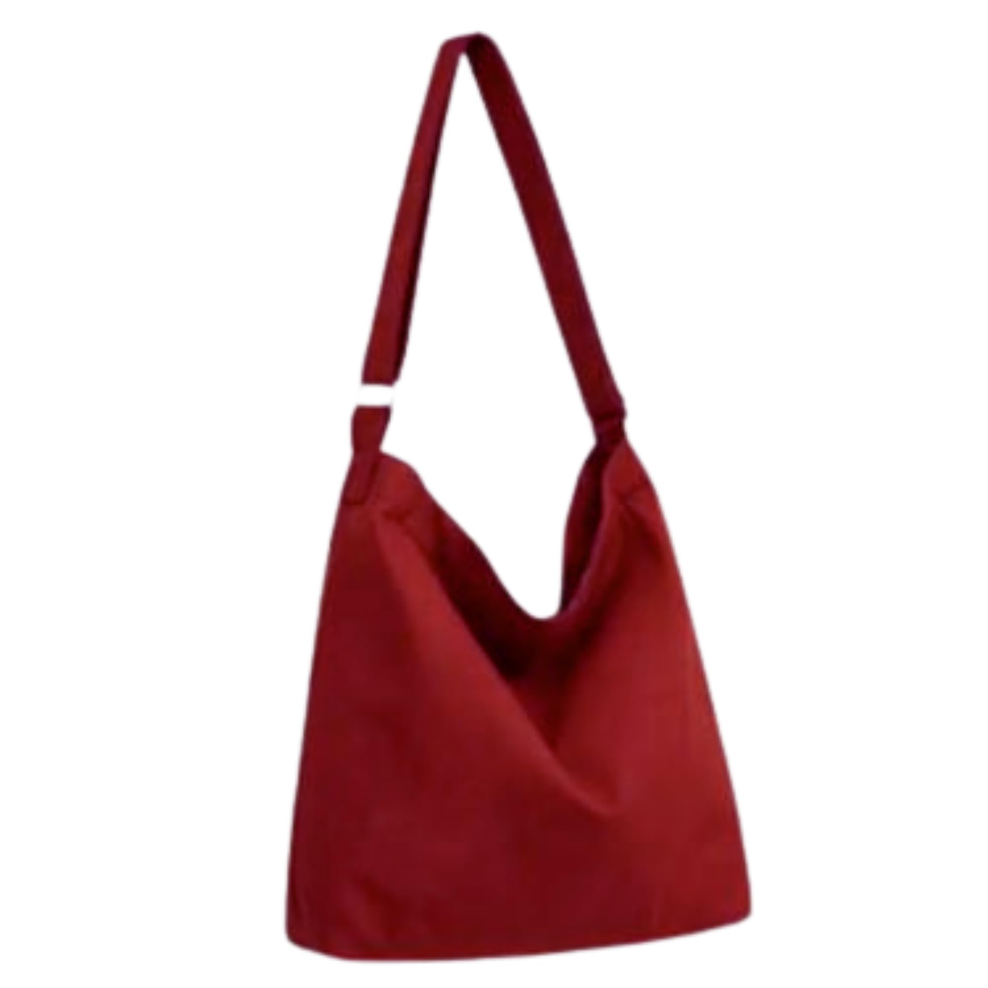 Fortify Style Canvas Tote Bag for Women, Plain Tote Bag for painting and inner two pocket with Zipper, Reusable Multi-Purpose Cotton Bags for School/Gym/Shopping (Maroon) (B0D9HVWBZW) Amazon Price History, Amazon Price Tracker