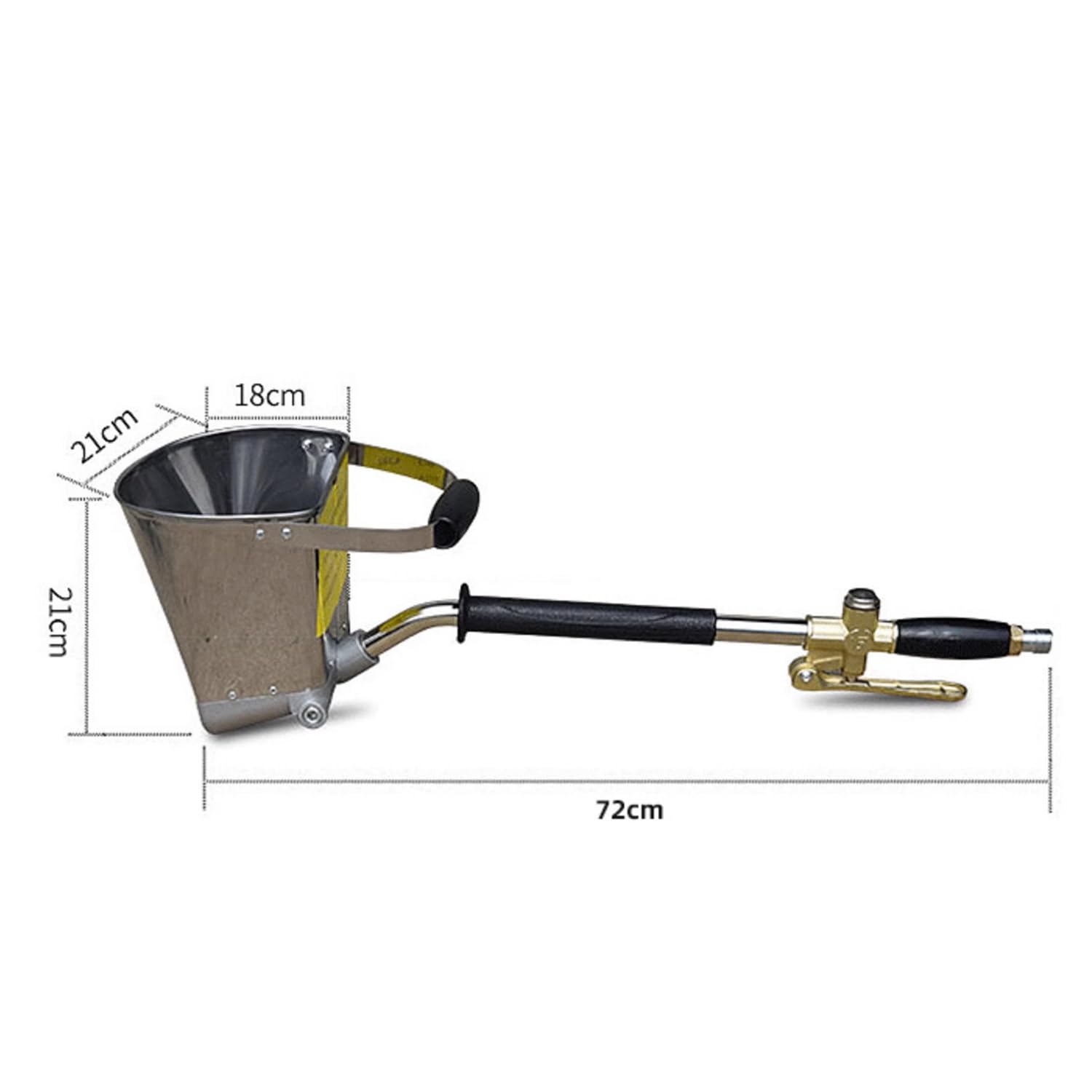 Pistolet natryskowy do czyszczenia 4 jet, pistolet natryskowy 3,5L, pneumatyczny pistolet do natryskiwania cementu, pneumatyczny pistolet do zaprawy cementowej Hopper Gun do zaprawy fugowej, pistolet