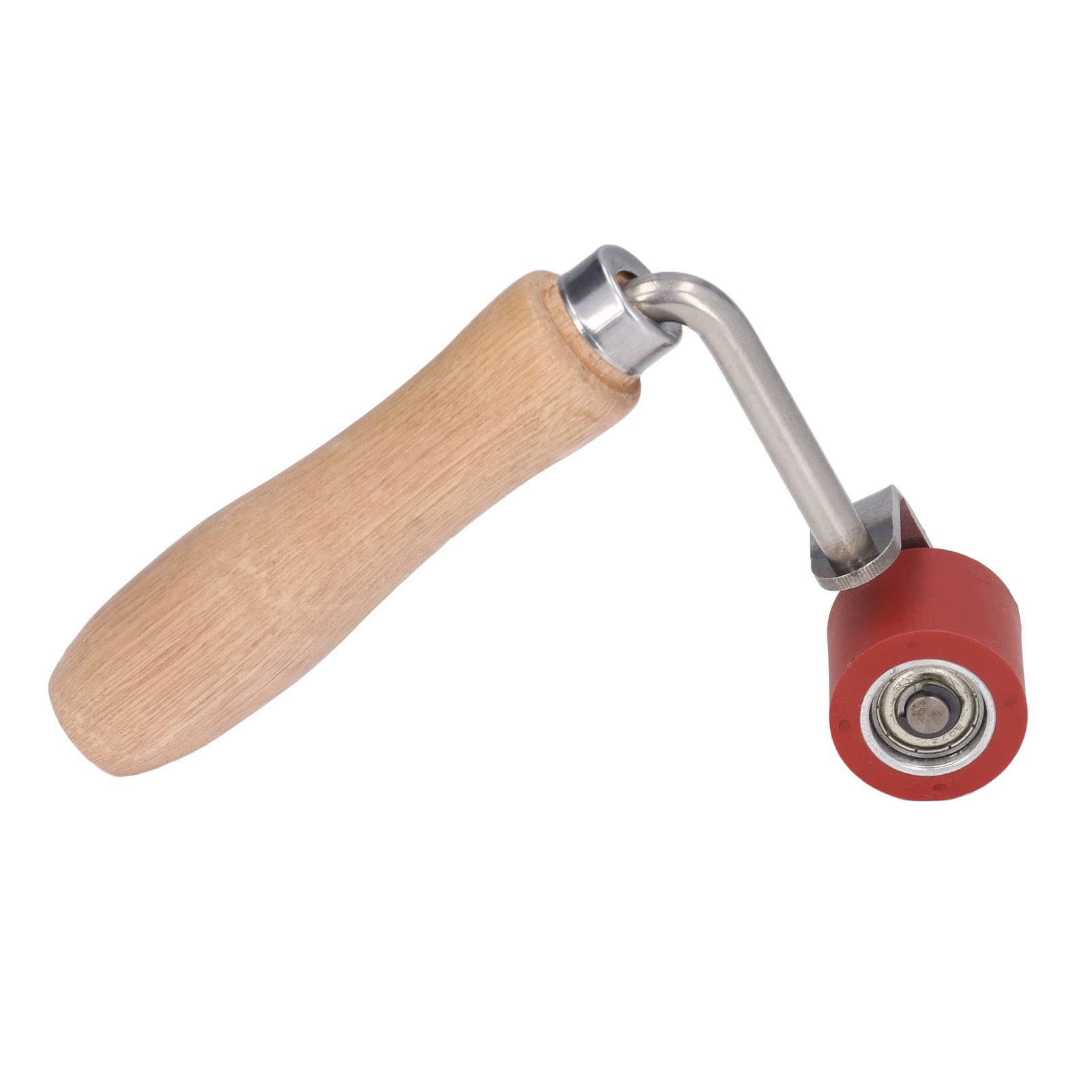Rodillo Manual de Silicona de 20 mm con ángulo de doblado de 75°, Rodillo para Costuras Resistente a Altas temperaturas hasta 260 °C, Herramienta ergonómica con Rueda de presión