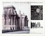 Art: Poster, Kunstdruck, Bild Christo Reichstag I Poster Kunstdruck - 65 x 82 cm
