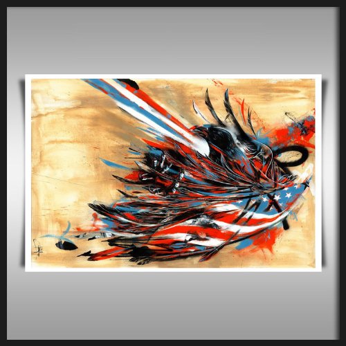 Kinsey Tribute - Capital Punching A1 340gsm Maximum Weight Canvas Art Print 90 x 60 cm