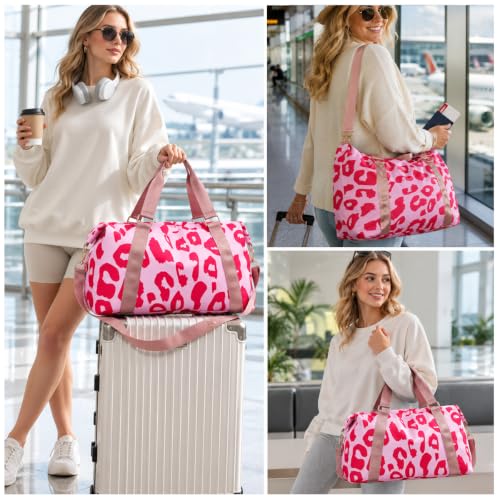 Image of PALAY Travel Duffel Bag Oxford Weekender Large Capacity for Women