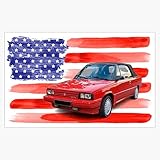Pack of 3-3 Inch - AMC Red Alliance GTA Us Flag Sticker - Vinyl Decal for Cars,...