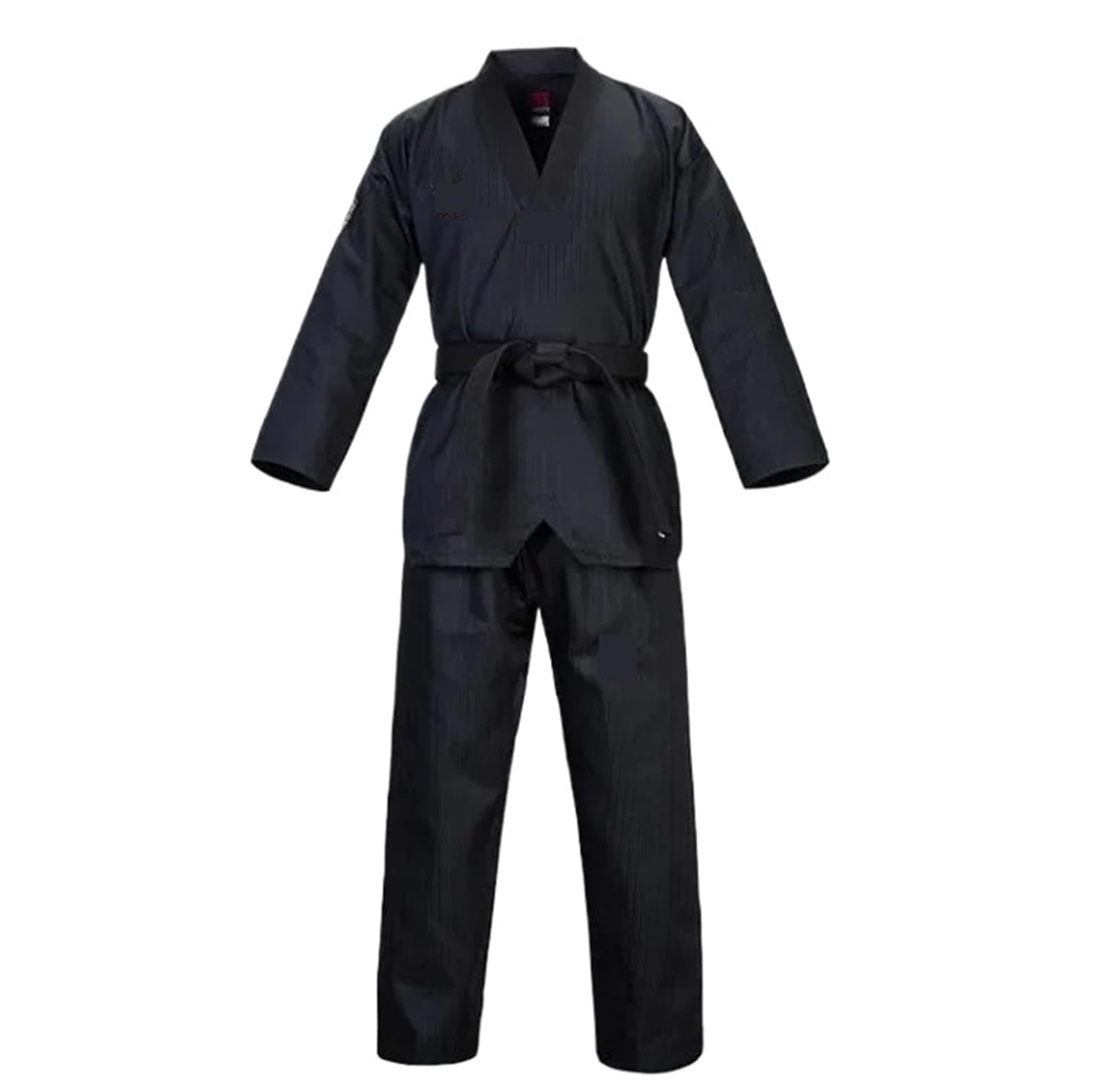 Black Taekwondo Unforms Professional World Taekwondo Tracking Collar negro y rojo for niños Collar negro for adultos para Entrenamiento