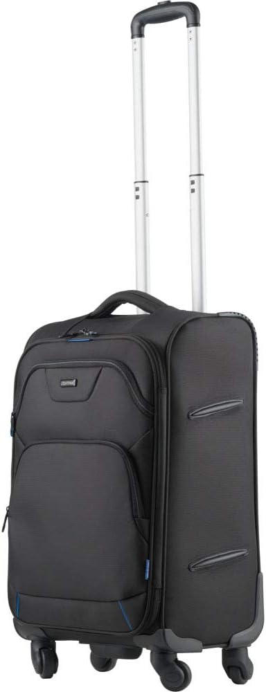 92700 QUEBEC - wheeled business bag executive overnight, nylon, black