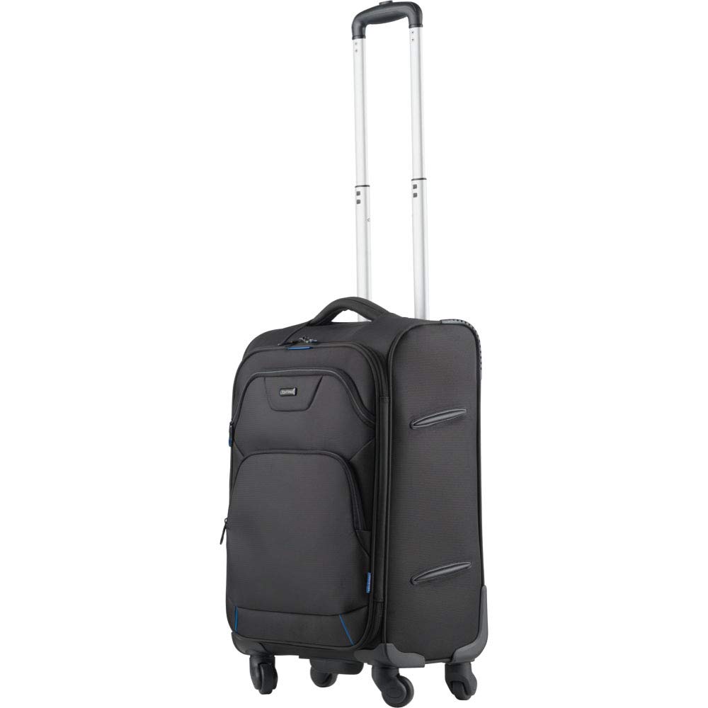 92700 QUEBEC - wheeled business bag executive overnight, nylon, black