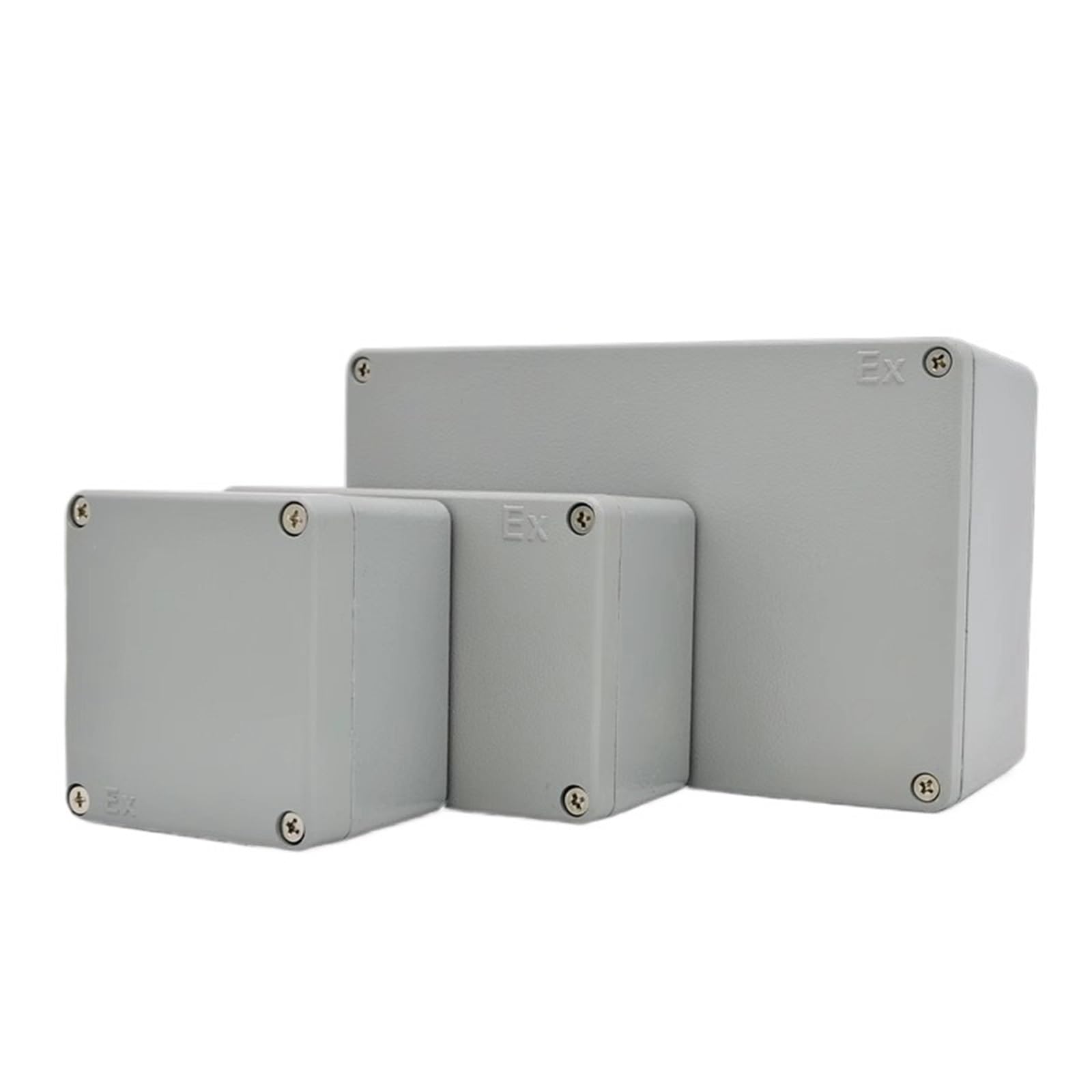 Uszczelniona puszka z odlewu aluminiowego, wodoodporna metalowa puszka przyłączeniowa zewnętrzna, obudowa przemysłowa z odlewu aluminiowego (FA70 340x235x95mm)