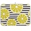 8 Black Stripe Lemon Slice