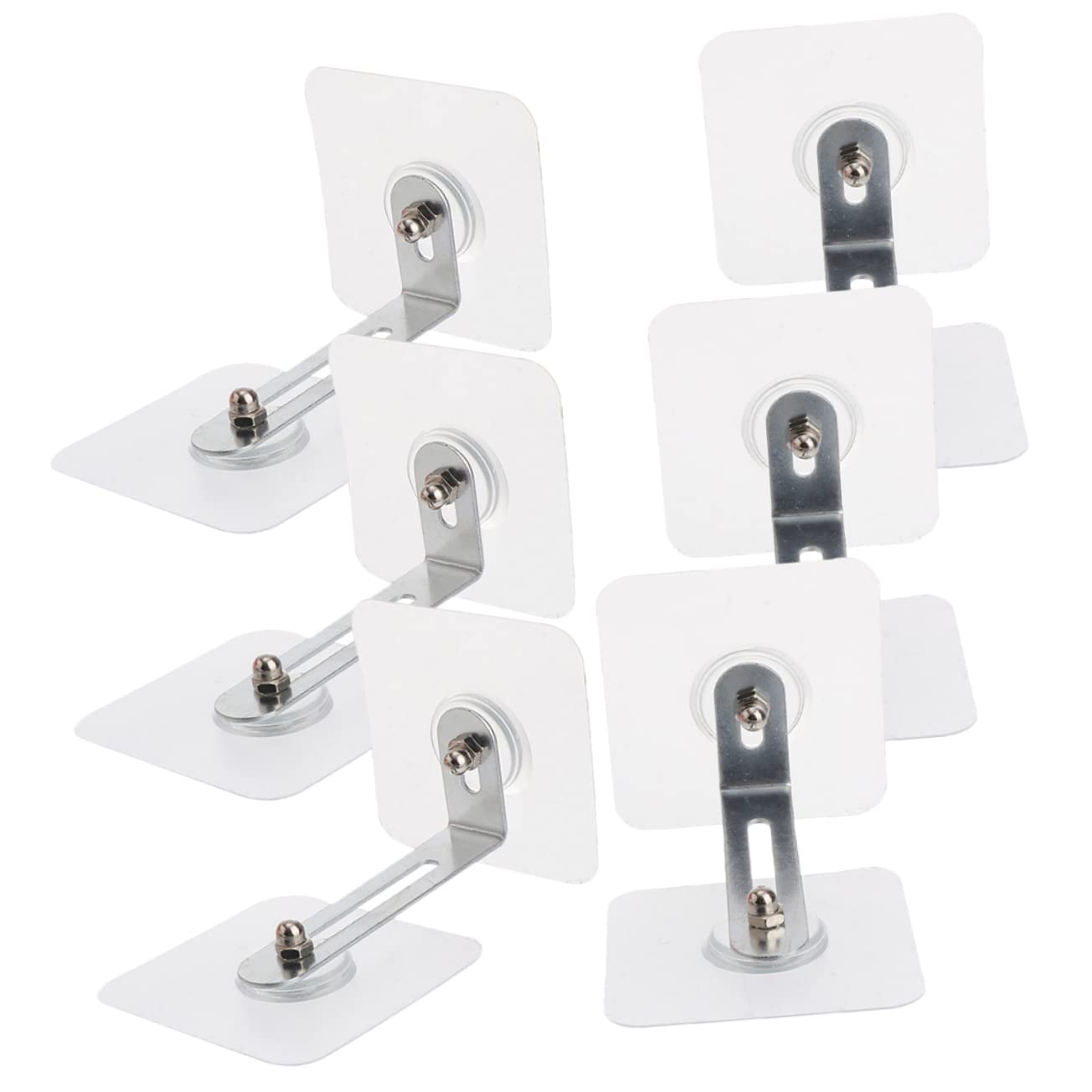 BESPORTBLE Furniture Anchors 6pcs Adhesive Wall Anchors Anti-falling Fixator Safety Kit Tip over Prevention for Furniture