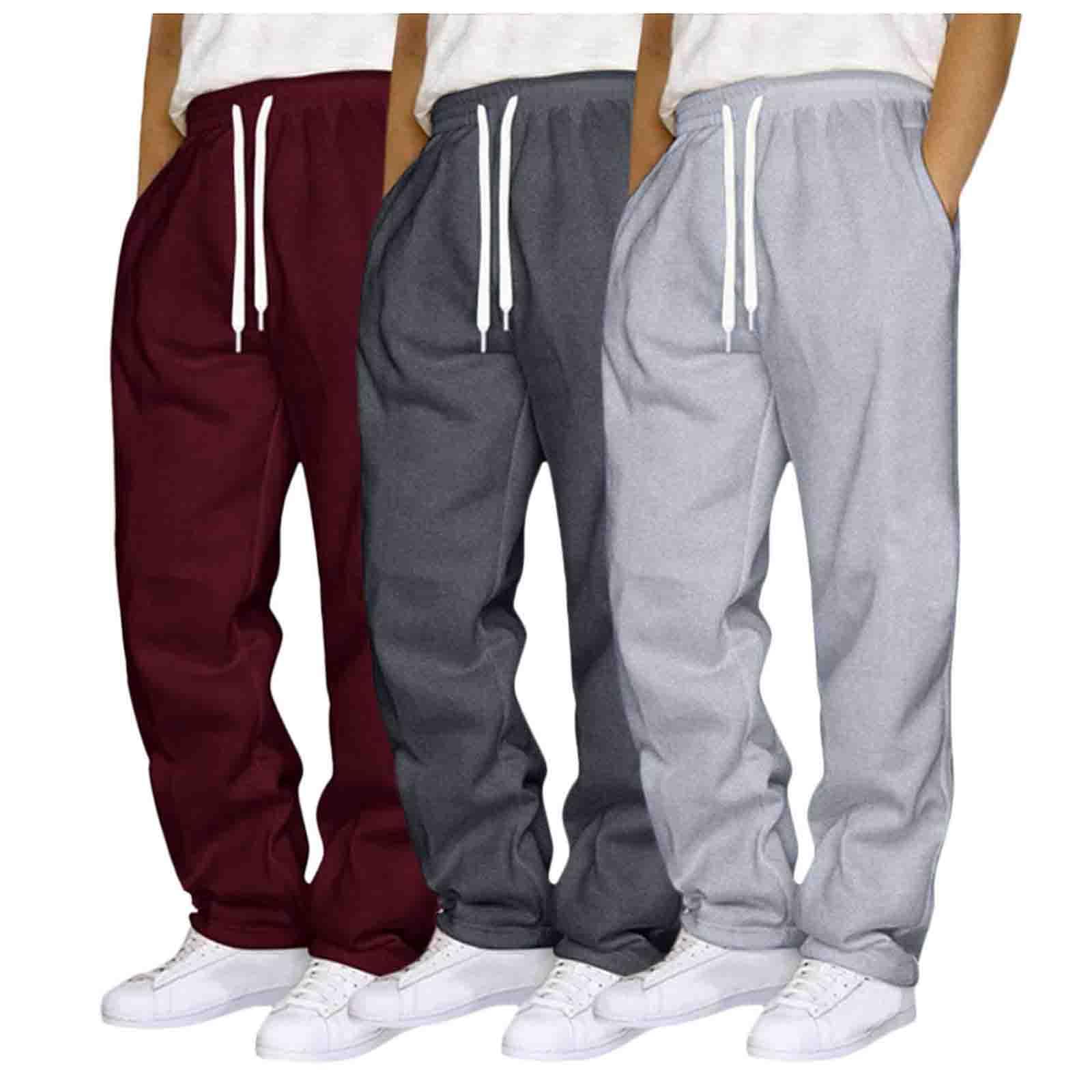 Pantalón Chandal Hombre Verano Pantalones Deportivos para Hombre con Bolsillos Pantalón Deportivo Pantalones De Chándal De Trabajo para Recuperado Jogger con Puños