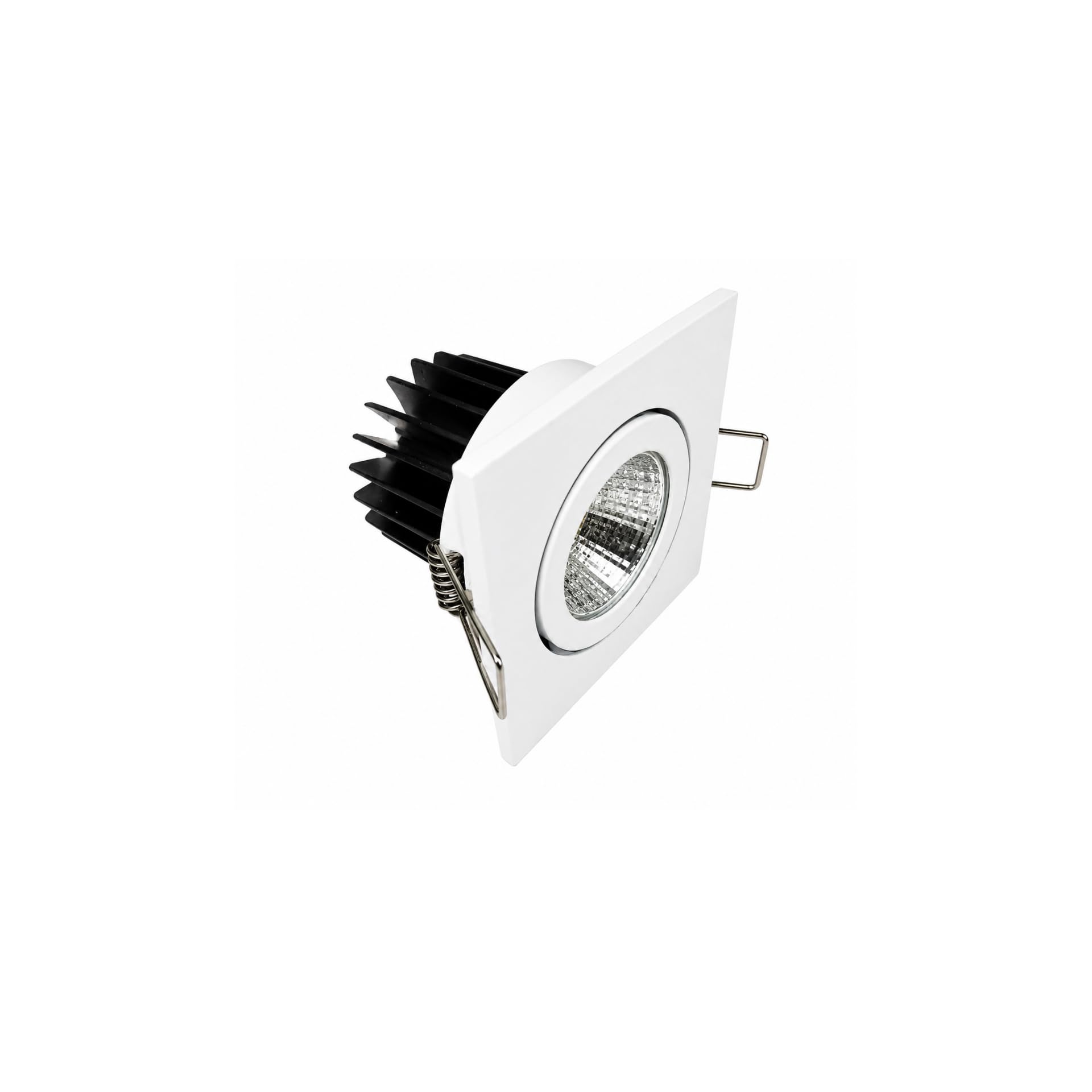 ABBA ELC 205 Square LED Down Light 15W | 6500K Cool White | Bridgelux LED | Pearl White Finish | Recessed Ceiling Light-picture-34