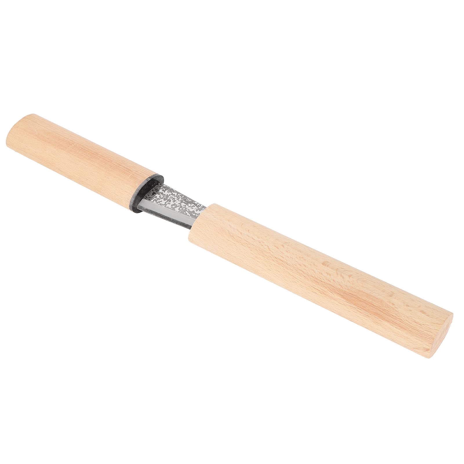 Coltello per Intaglio del Ghiaccio in Stile Giapponese, Strumento Manuale per Barman per Ghiaccio con Copertura Protettiva, Lama in Acciaio ad Alto Tenore di Carbonio per