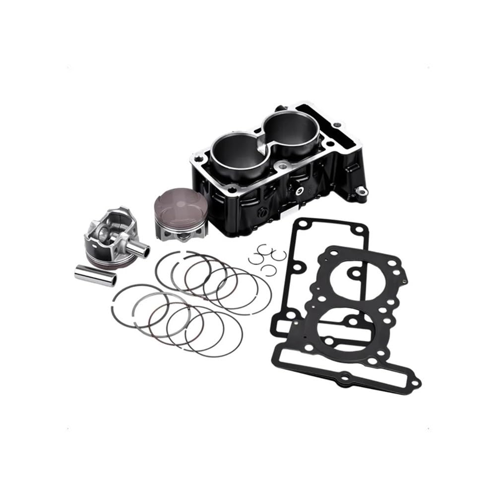 Kit révision culasse 62mm pour EX250 Ninja 250R 13-17 avec segments et joint - 8