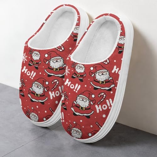 House Slippers Washable Non-Slip House Home Winter Shoes Plush Fluffy Warm Bed Room Slippers for Women4