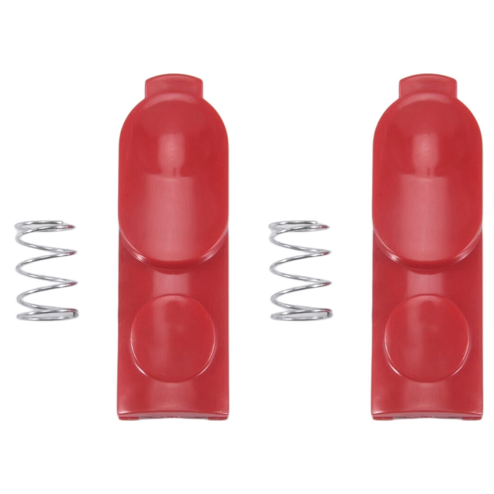 Oewwthy 2Pc Vacuum Cleaner Head Clip Tab Button for V7 V8 V10 V11 V15 Vacuum Cleaner Parts Switch Button with Spring