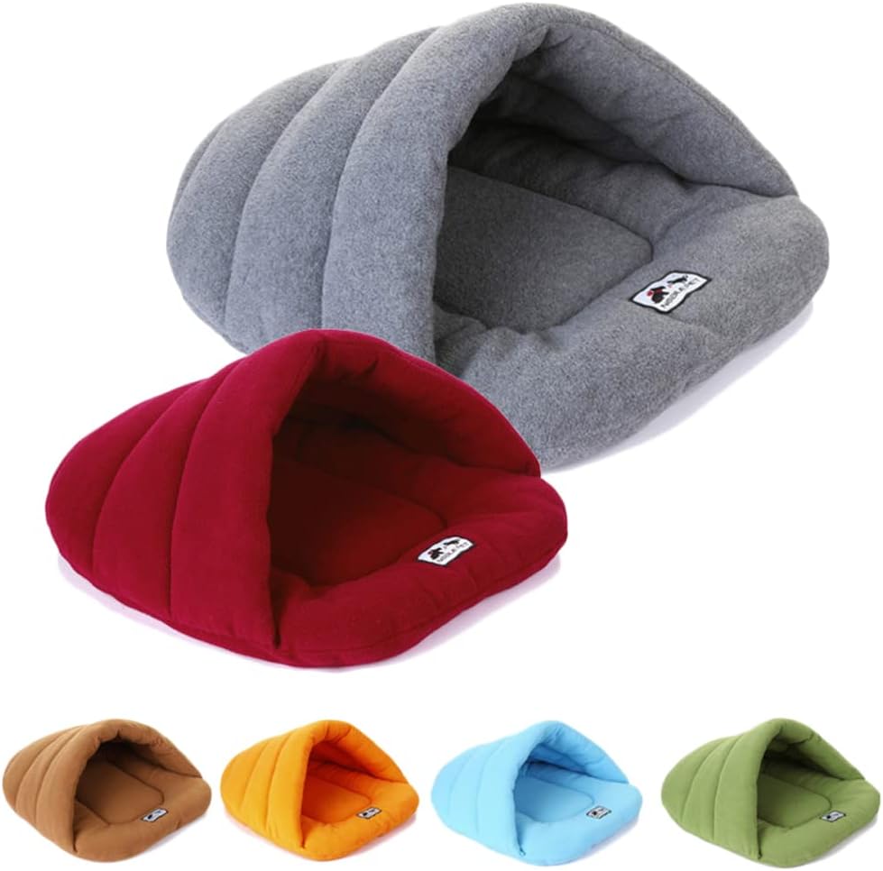 ULTECHNOVO Pet Dog Cat Bed Warm Nest Pad Dog Blanket Mat Snuggly Sleep Mat Sleeping Bag Cotton-Padded Cushion