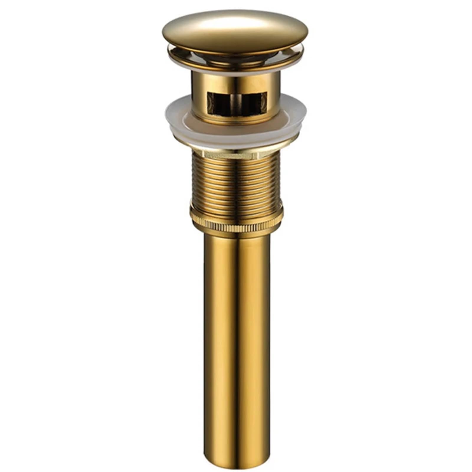 1pcs Sink Drain with Overflow Pop Up Drain
