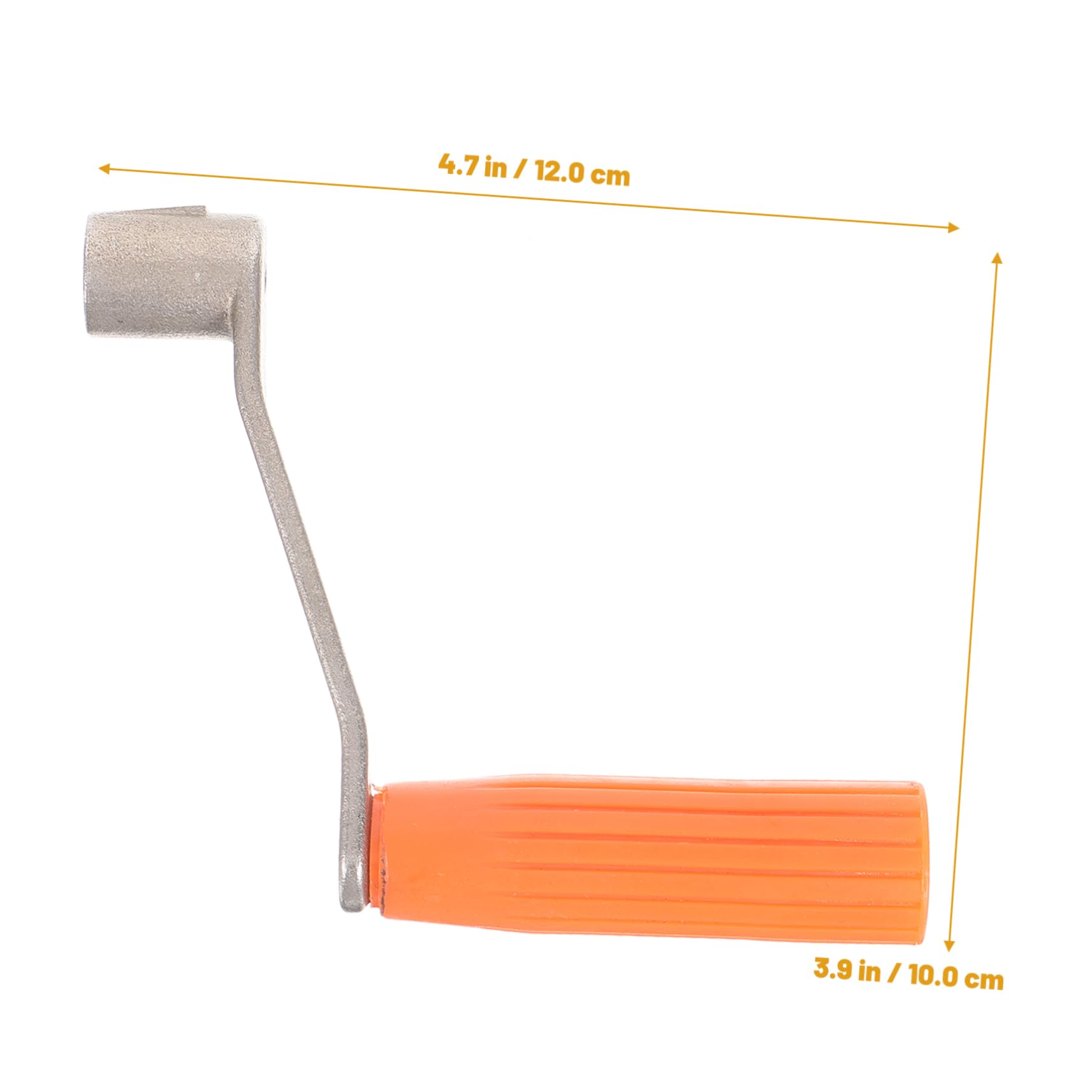 Yardenfun Plastic Flag Crank Handle Replacement Boat Trailer Winch Handle Iron Flag Accessory Flag Handle Crank Tool