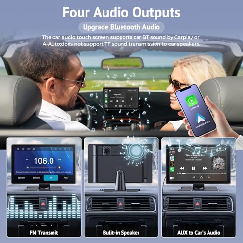Pantalla Carplay 9" HD Touchscreen para Auto miniatura 7