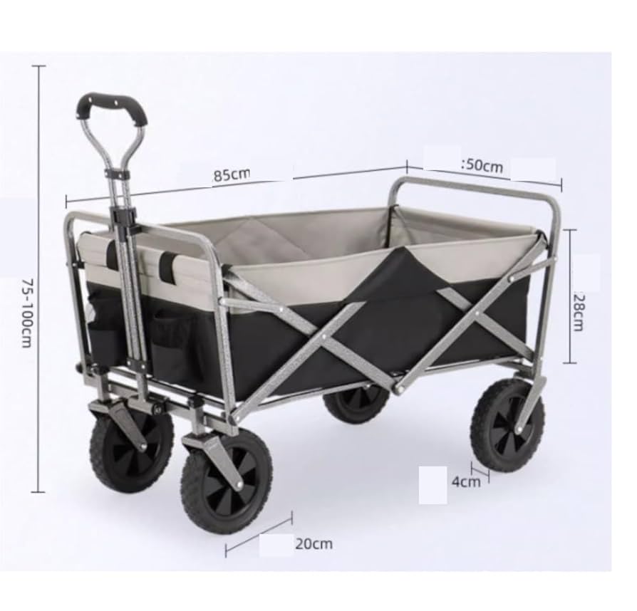 【新品・未開封】Jackery キャリーカート　キャリーワゴン折り畳み式 Amazon.co.jp: Jackery キャリーワゴン 大容量 キャリーカート