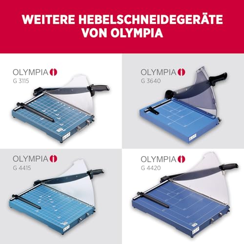 Coupe de levier Olympia G 4640 DIN A3 pour papier grand format - 7