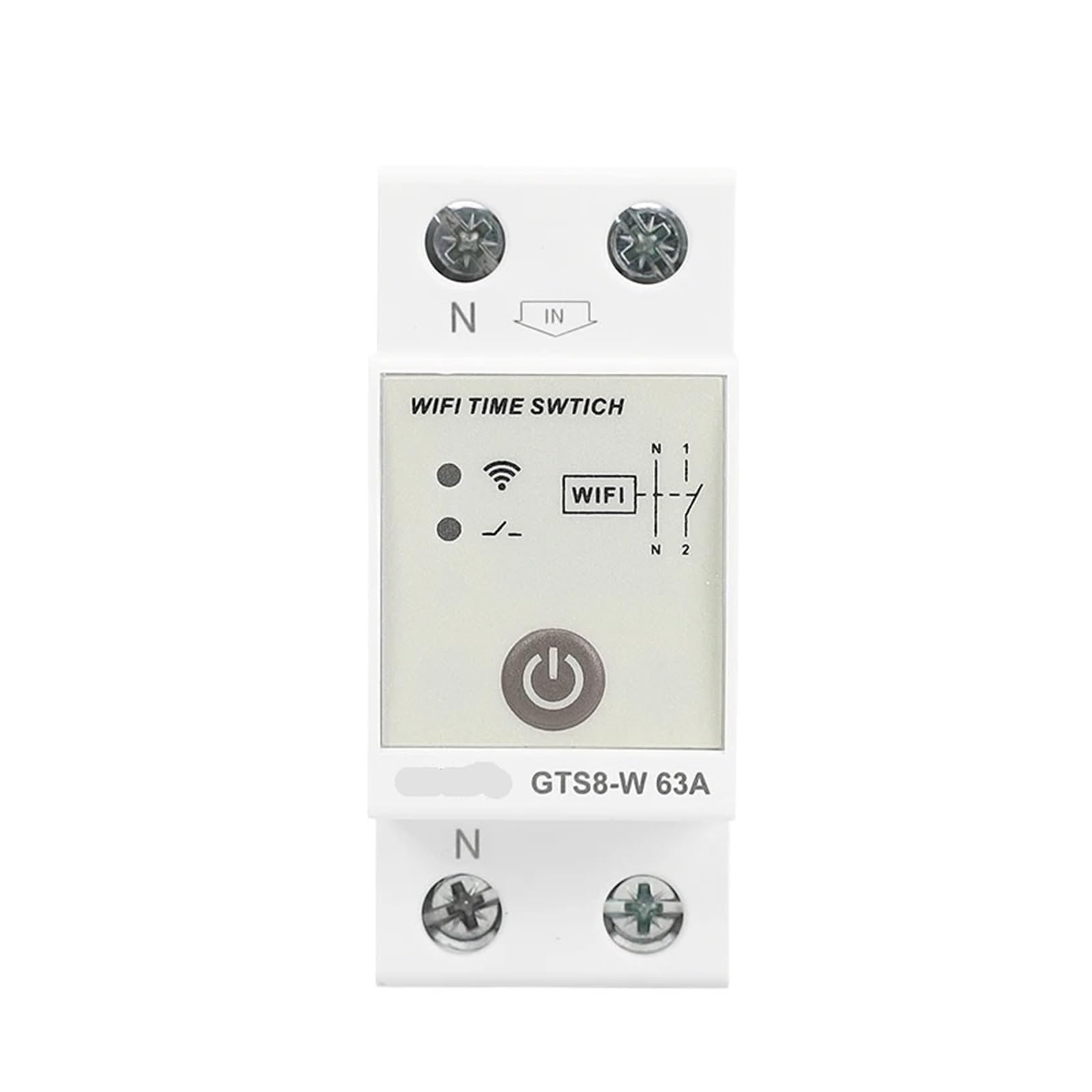 Télécommande sans fil 220V WiFi Tuya GTS8-W 63A pour piloter votre chauffage