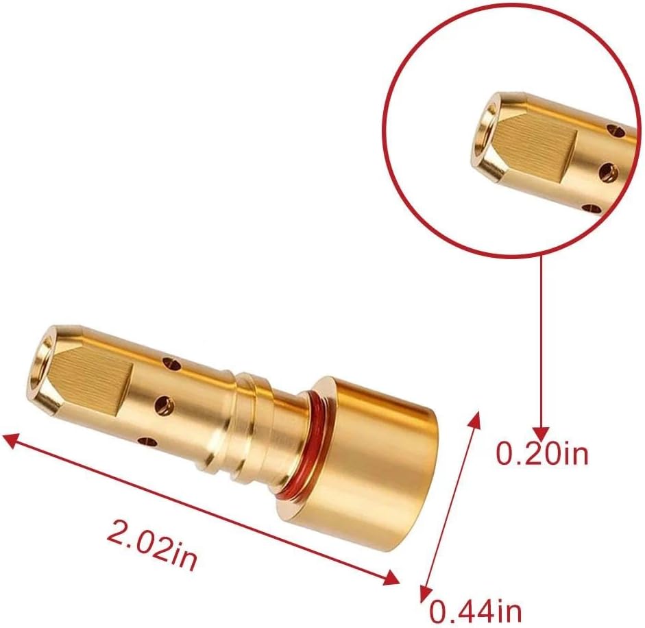 5-PK Gas Diffuser KP2746-1 For Lincoln Magnum PRO 200L 250L 300L 200A/250A/350A part MIG Welding Gun parts