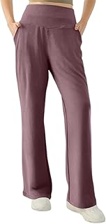 Pantalones casuales de pierna recta para mujer con bolsillos, ajuste holgado, pantalones lisos para el día a día, pantalones negros elásticos para mujer