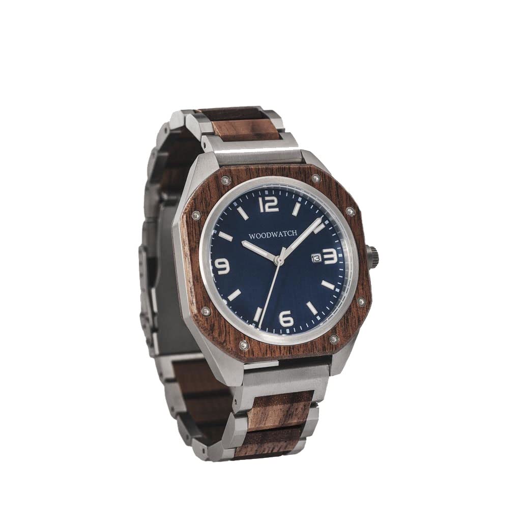 Delta | Reloj de Madera Hombre de Pulsera Premium | Wood Watch for Man | Producto Eco Friendly, plantamos 1 árbol por Cada Reloj