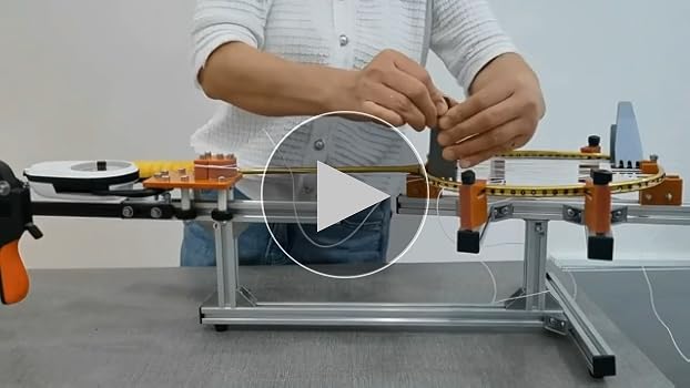 Amazon.co.jp: LeTkingok バドミントンラケットストリングマシン