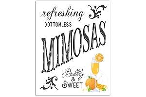 Bottomless Mimosa Sign: Perfect Touch for Your Mimosa Bar