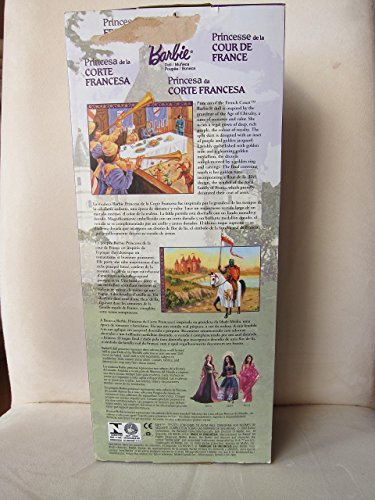 Muñeca Barbie Princesa de la Corte Francesa miniatura 7