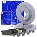 ATE Bremsenset Hinterachse inkl. Bremsscheiben hinten Ø 292 mm voll und Bremsbeläge hinten Kompatibel mit CHEVROLET CRUZE, ORLANDO, VOLT, OPEL AMPERA, ASTRA J, CASCADA, ZAFIRA