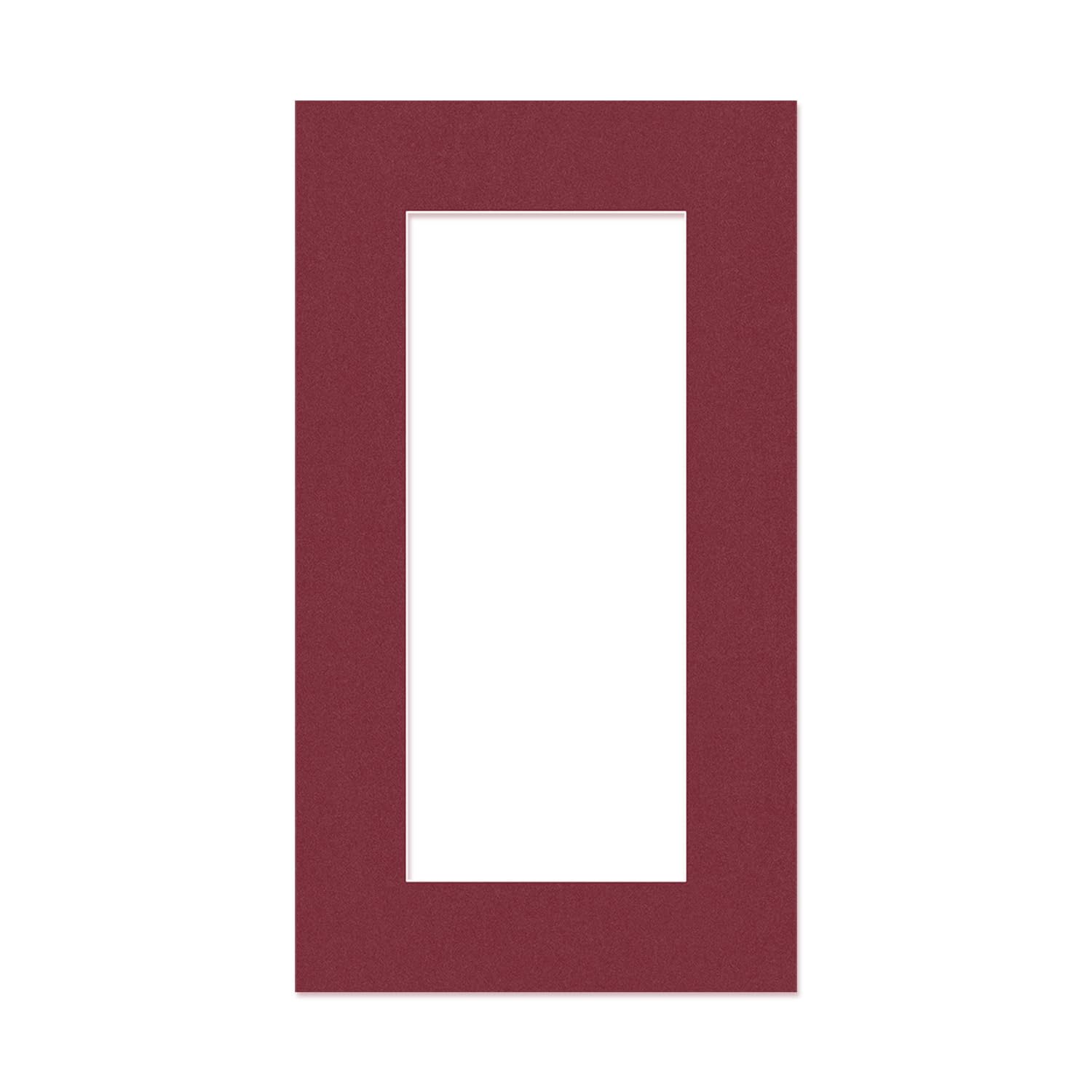 Alison Kingsgate 16x9" Burgundy Picture Mount for 12x5" Aperture — image 1